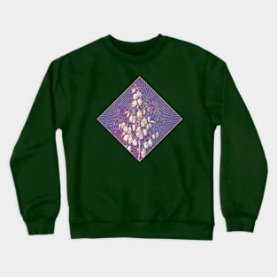 Adam's Needle Floral Rainbow Mosaic on Veri Peri Crewneck Sweatshirt